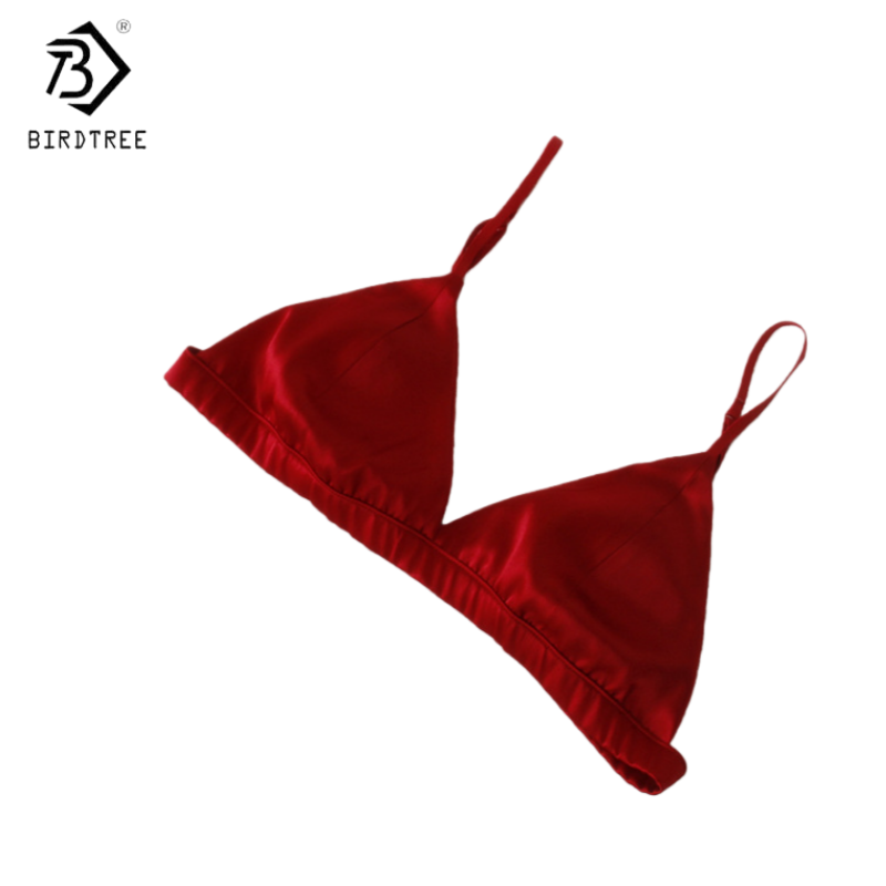 Minimizer Bra Women - Birdtree, %93 İpek %7 Spandeks Balensiz