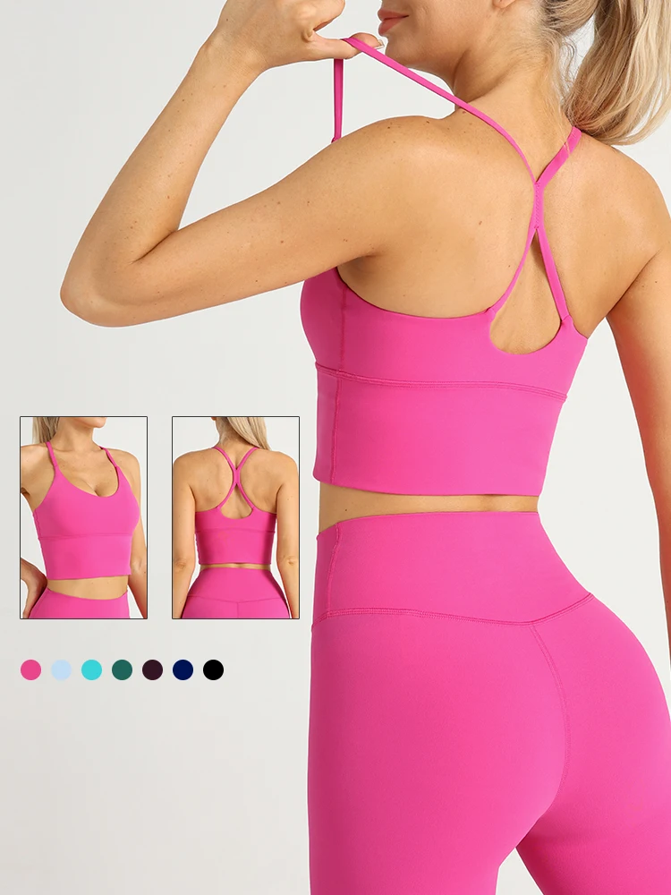 Kadınlar için Seksi Çapraz Sır - Sports Bra Racerback incelemesi ve fiyatı