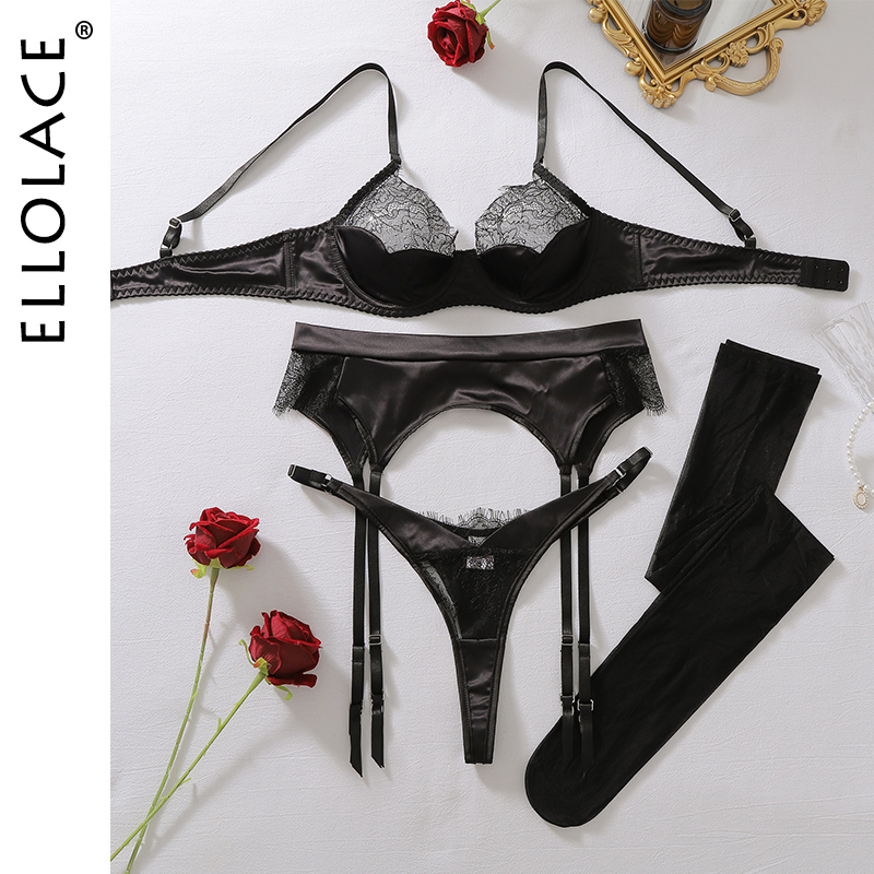 Ellolace Lüks kadın iç çamaşır - Lace Bralette Set incelemesi ve fiyatı